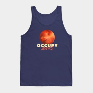 Occupy mars Tank Top